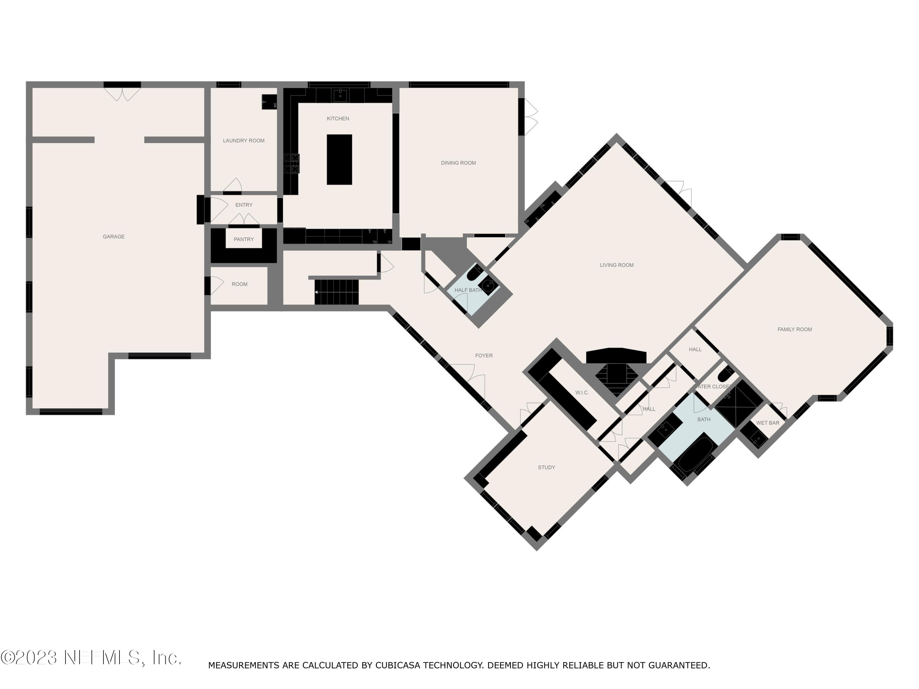 500 North Point Road St. Augustine, FL 32084 - Photo 98 of 102 1st_floor_without-dimensions_500_north_p