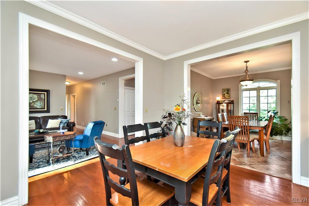 215 Klein Road Bath, PA 18014 - Photo 11 of 44 a view of a dining room with furniture window and wooden floor