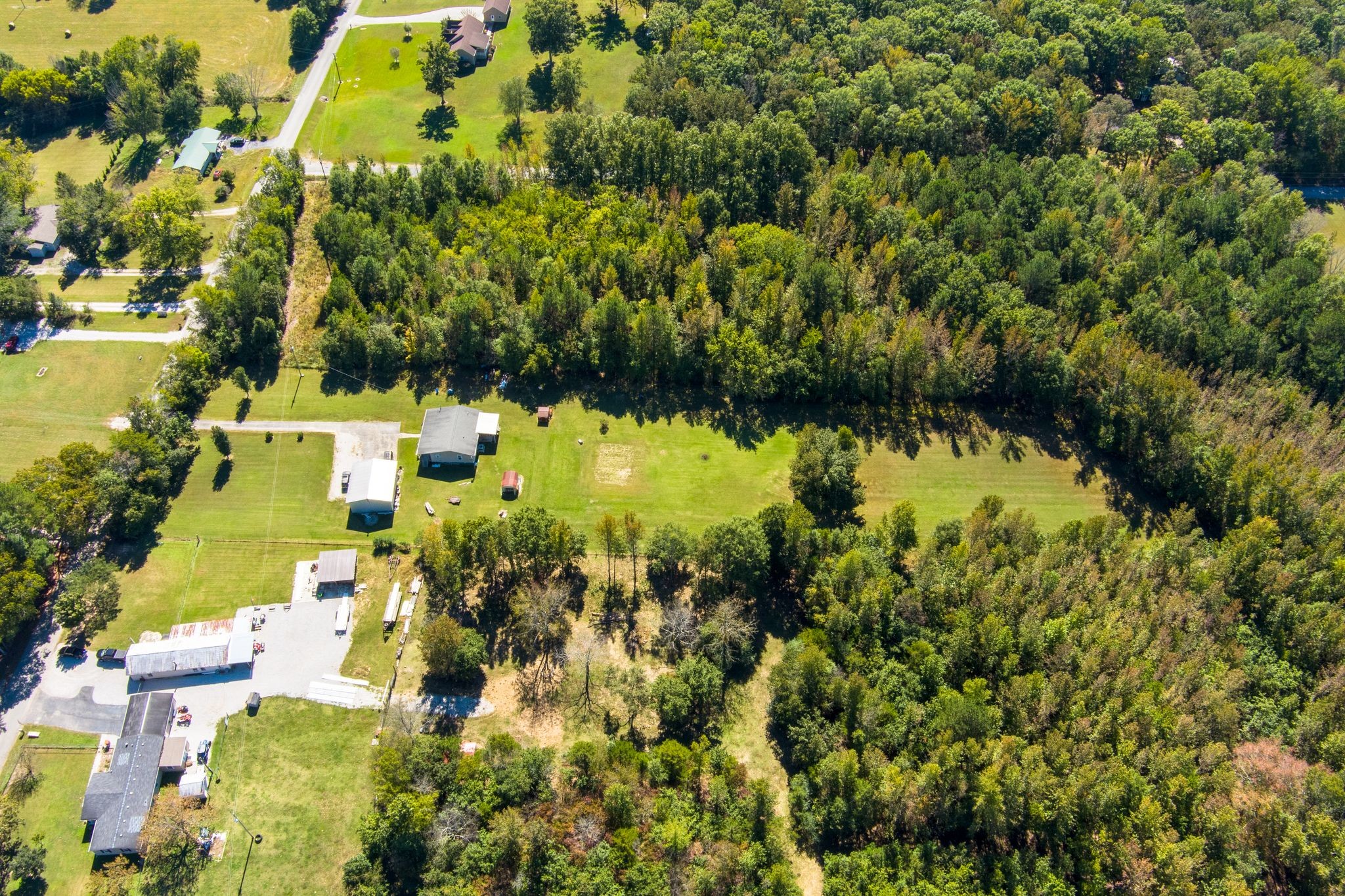 667 Maple Bend Road Winchester, TN 37398 - Photo 22 of 33 an aerial view of residential houses with outdoor space