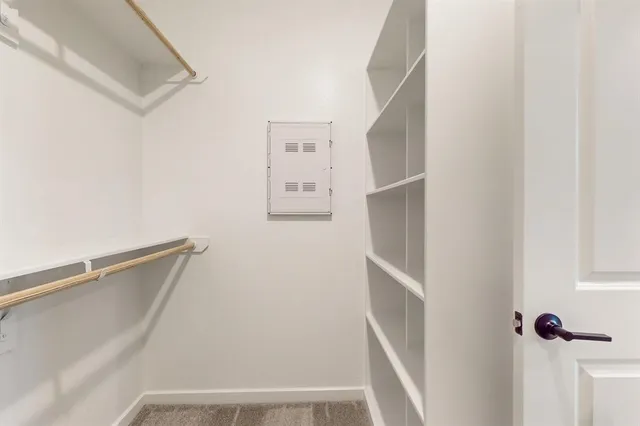 a view of walk in closet