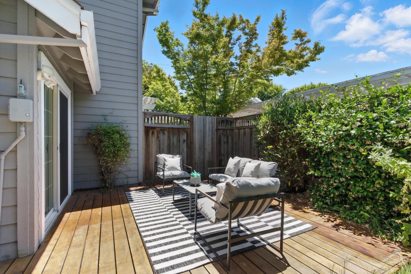 113 East Rincon Avenue Campbell, CA 95008 - Photo 22 of 26 a view of backyard with sitting area