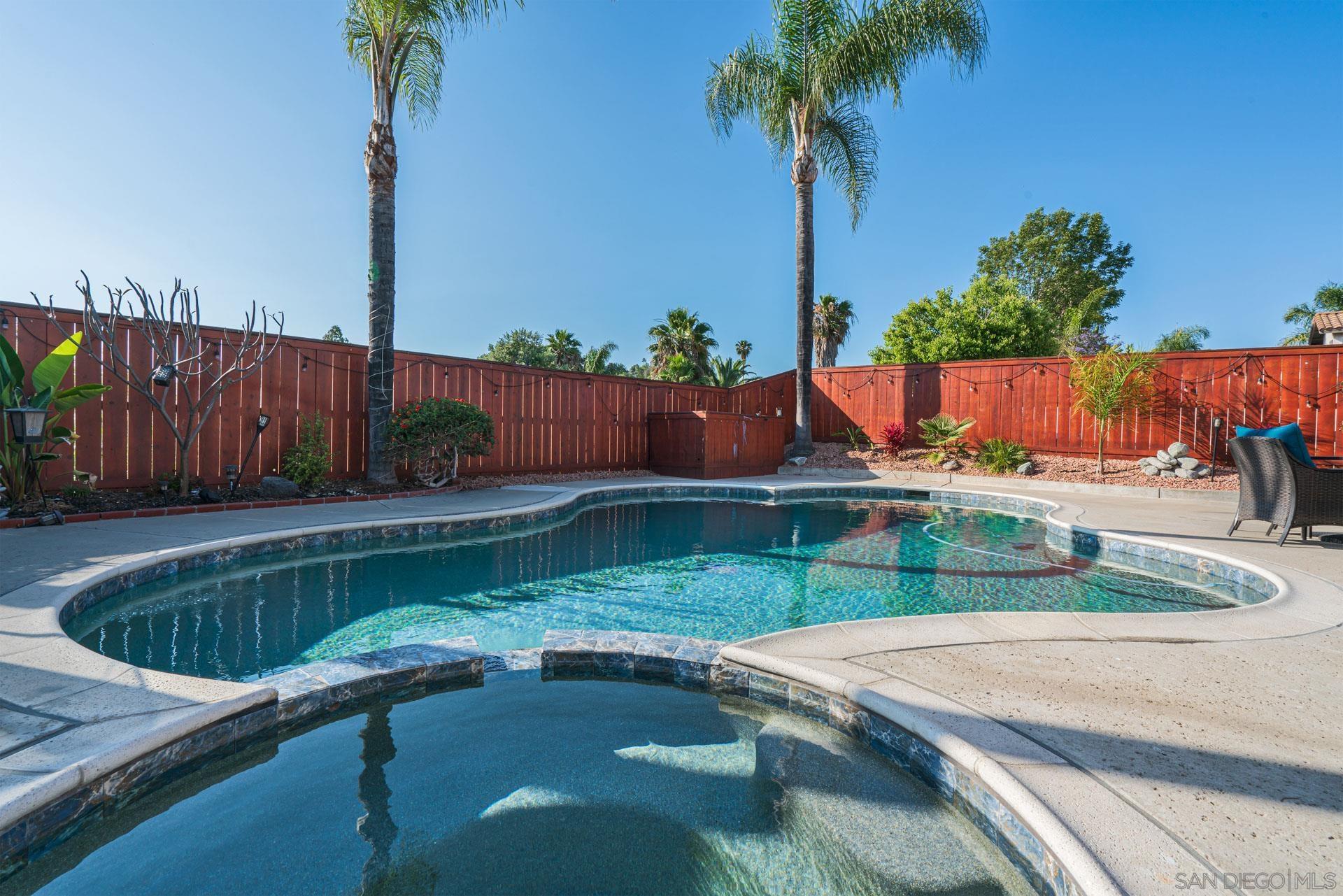 3396 Monique Lane Spring Valley, CA 91977 - Photo 11 of 31 a view of a backyard with a small pool