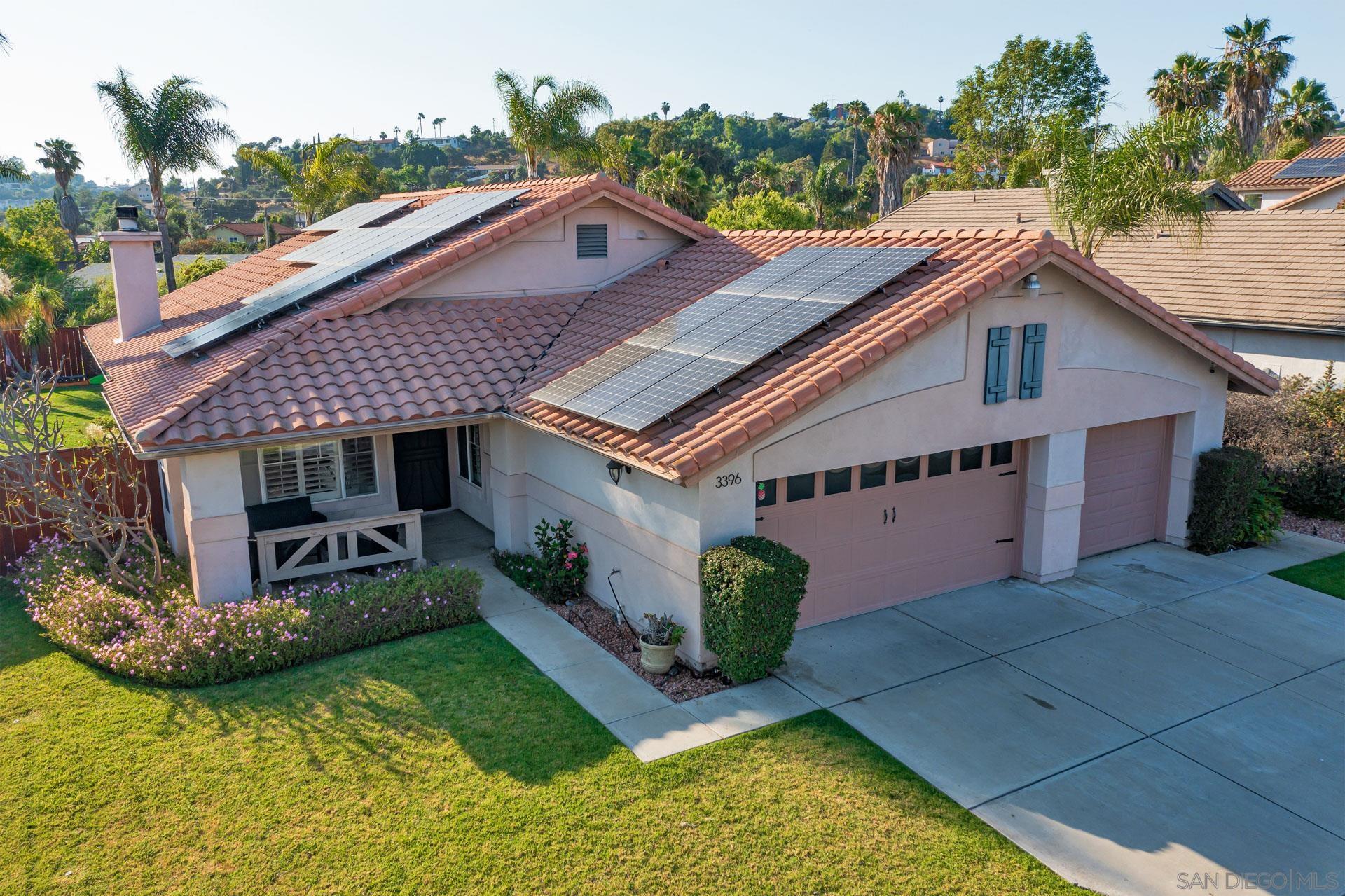 3396 Monique Lane Spring Valley, CA 91977 - Photo 25 of 31 a aerial view of a house with a yard