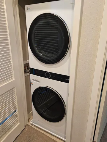 a view of a patio with swimming pool table and chairs