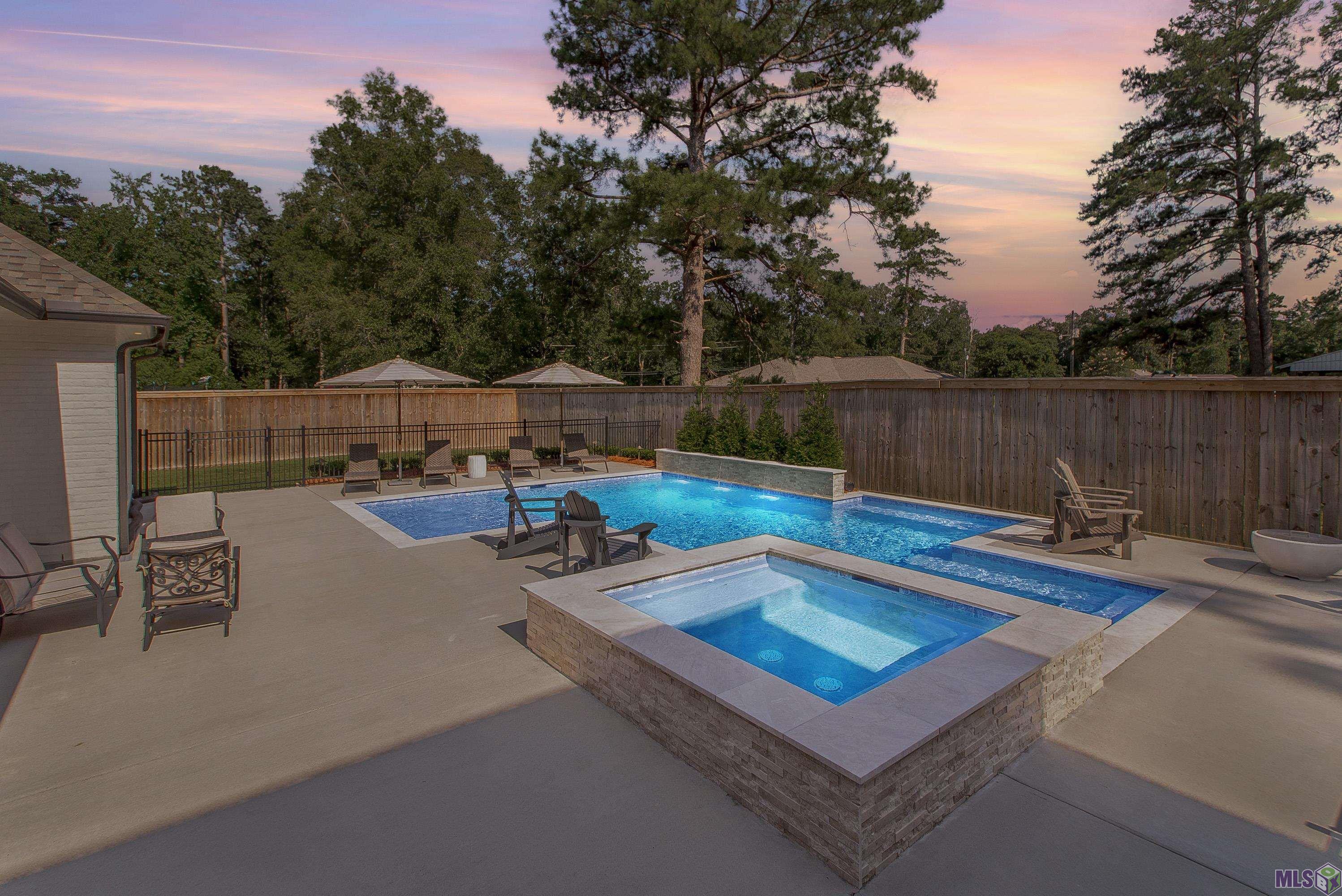 9984 Forrest Delatte Road Denham Springs, LA 70726 - Photo 8 of 59 An Evening at the Pool