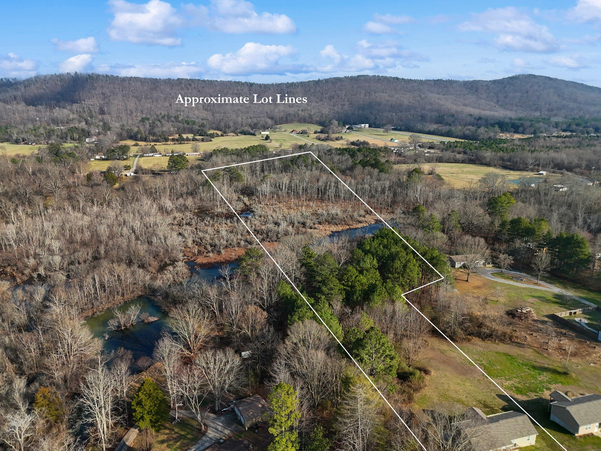 270 Jones Road Ringgold, GA 30736 - Photo 5 of 33 Approximate Lot Lines