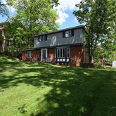 a view front of house with a yard