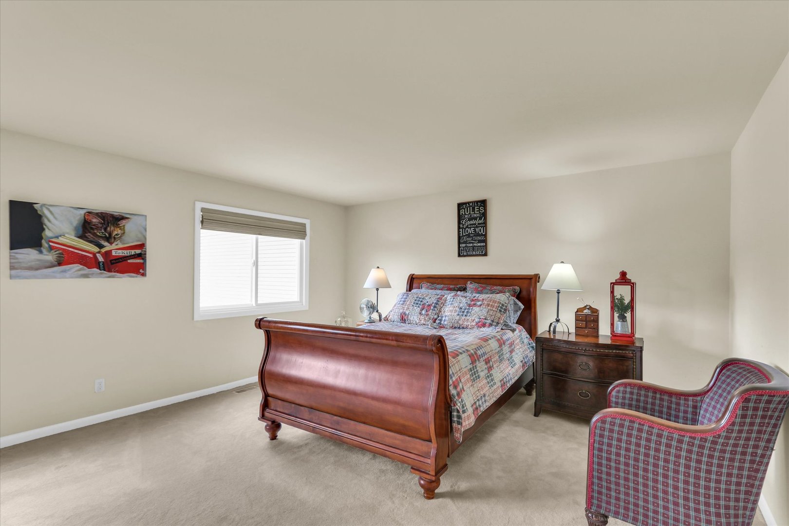 29 Fields East Champaign, IL 61822 - Photo 23 of 46 a bedroom with bed and a couch