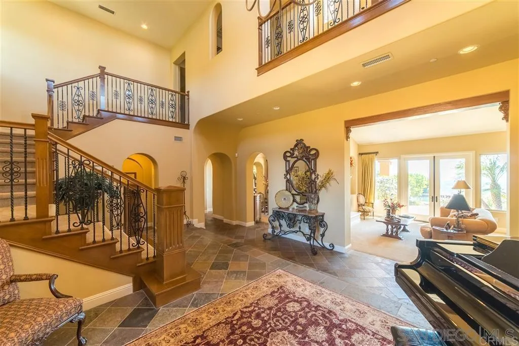 17847 Punta Del Sur Rancho Santa Fe, CA 92067 - Photo 7 of 14 a view of a lobby with furniture