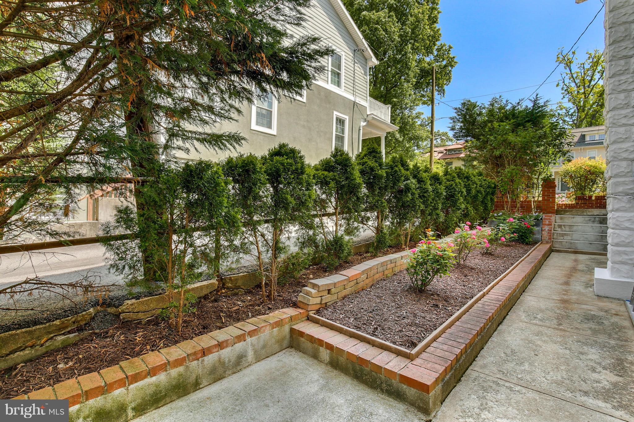 3835 Military Road Northwest Washington, DC 20015 - Photo 26 of 28 a view of a yard with an outdoor seating