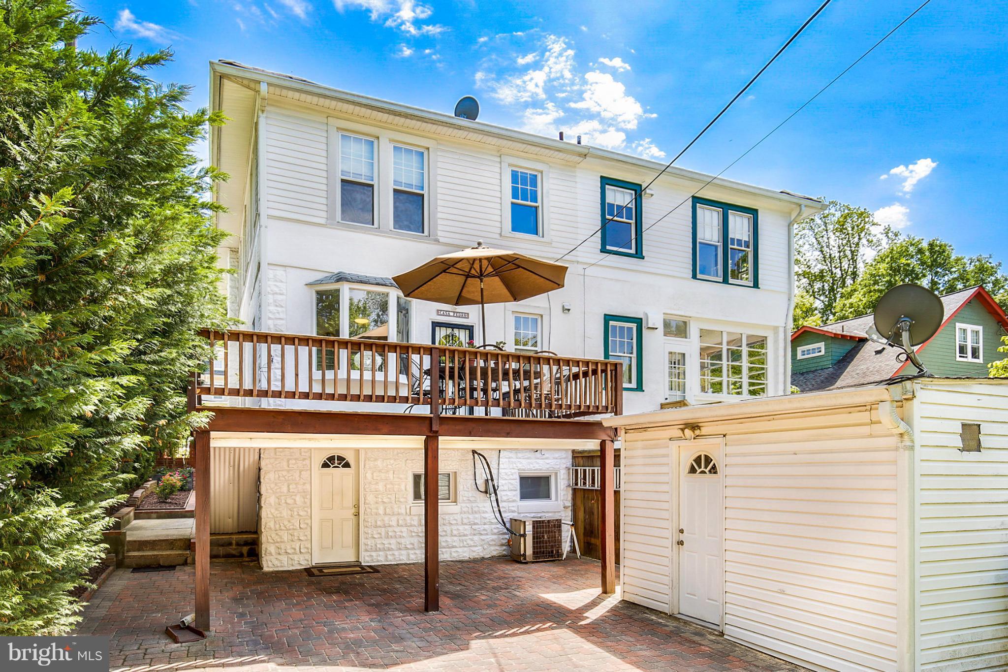 3835 Military Road Northwest Washington, DC 20015 - Photo 27 of 28 a view of a house with a balcony