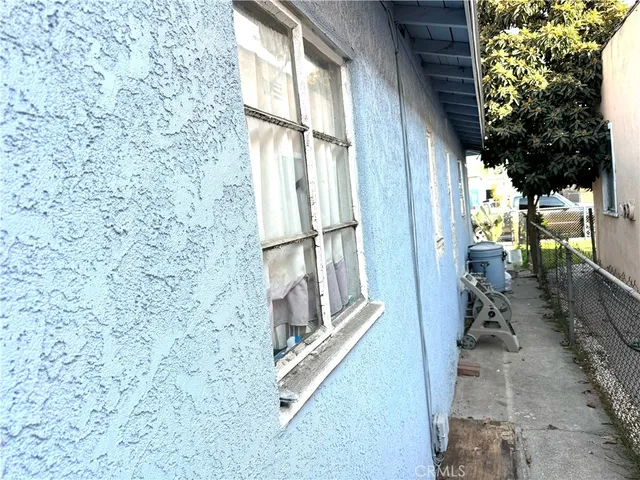 a view of outdoor space and backyard