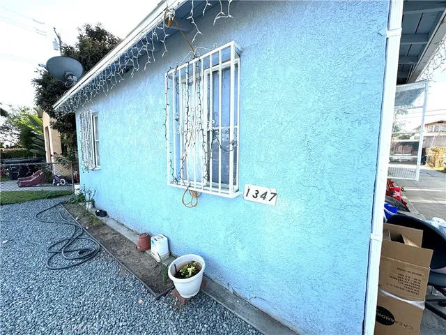 a view of a house with patio