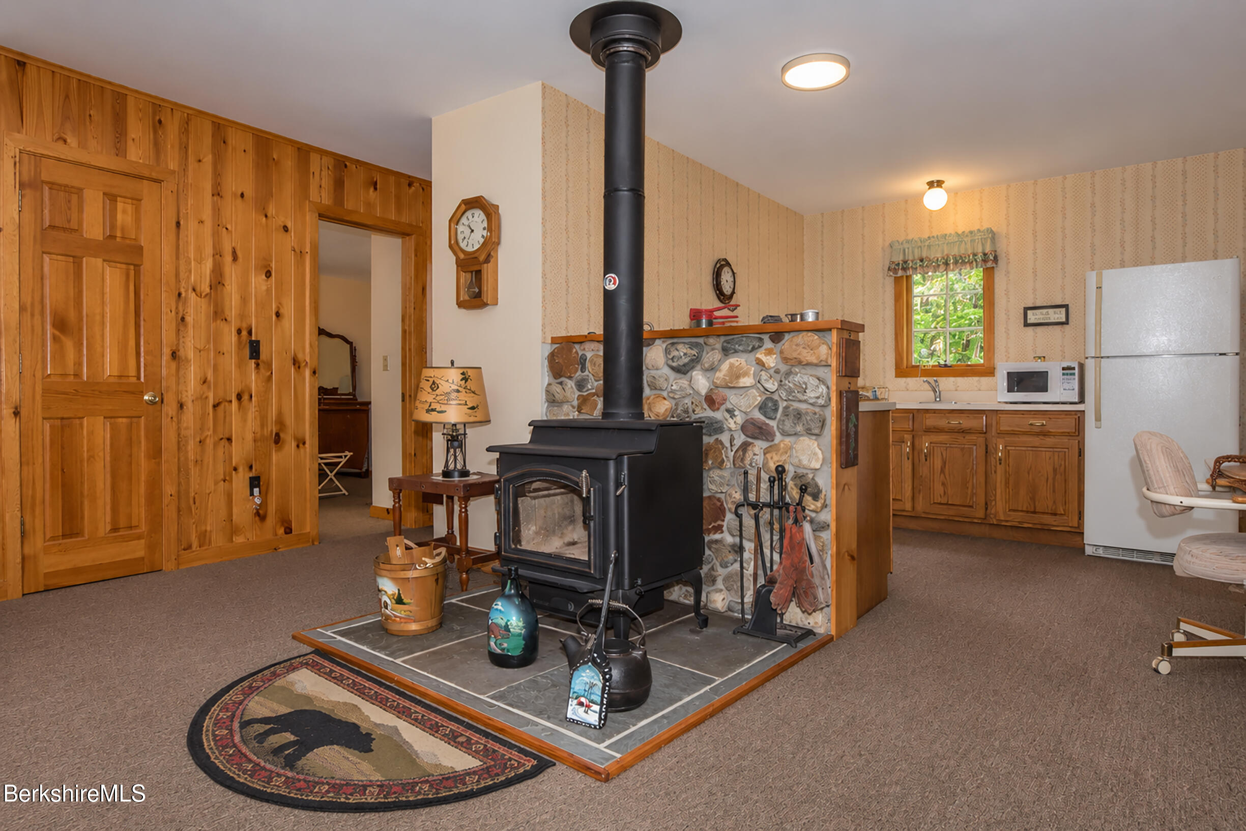 438 Churchill Road Otis, MA 01029 - Photo 30 of 41 woodstove