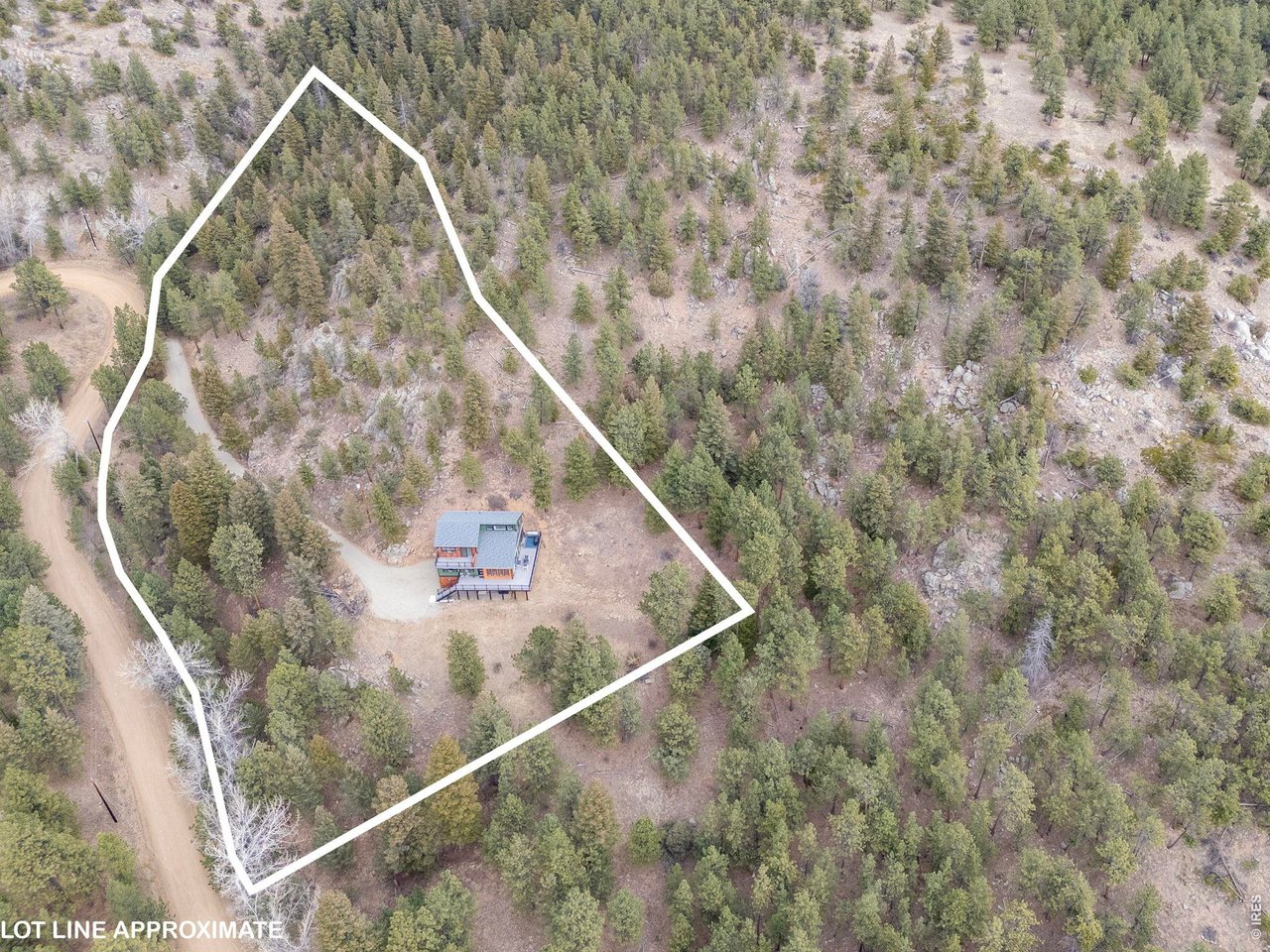 1406 Pika Road Boulder, CO 80302 - Photo 43 of 50 Approximate lot lines