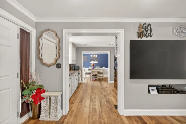 a view of a living room