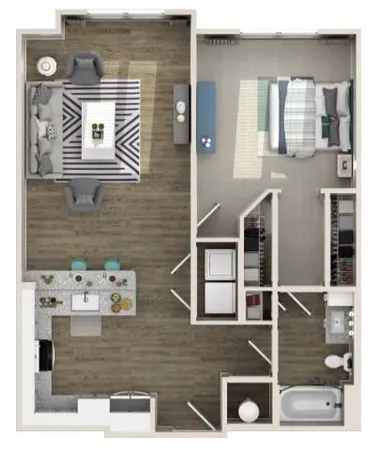 $1,709 | 4271 Woodward Mill Road, Unit 3207, Buford, GA 30518