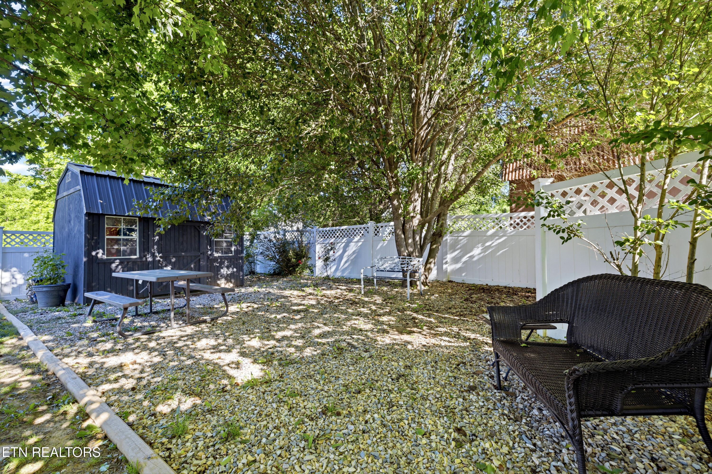 6835 Rambling Brooks Lane Knoxville, TN 37918 - Photo 32 of 35 Back Yard Seating & Storage
