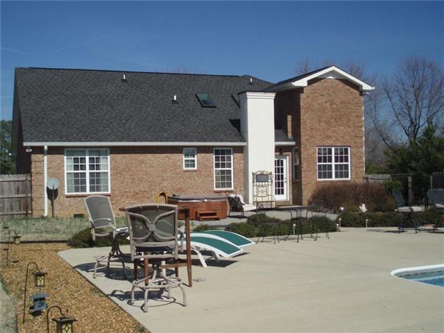7112 Deer Ridge Road Fairview, TN 37062 - Photo 15 of 20 View of the back of the home with lots of great outdoor space