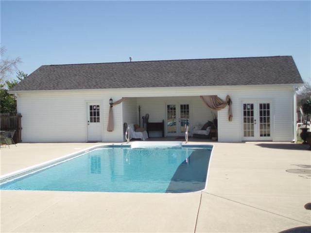 7112 Deer Ridge Road Fairview, TN 37062 - Photo 18 of 20 What a beautiful view of the pool and pool house! Your own little cabana