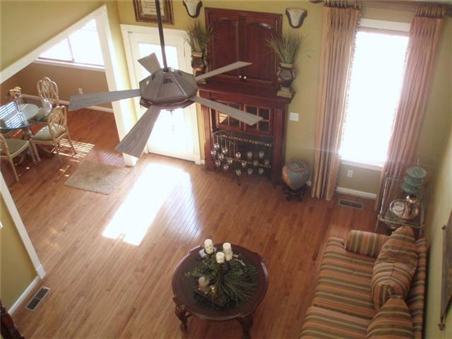 7112 Deer Ridge Road Fairview, TN 37062 - Photo 3 of 20 A look down on the living room from the open hall way above