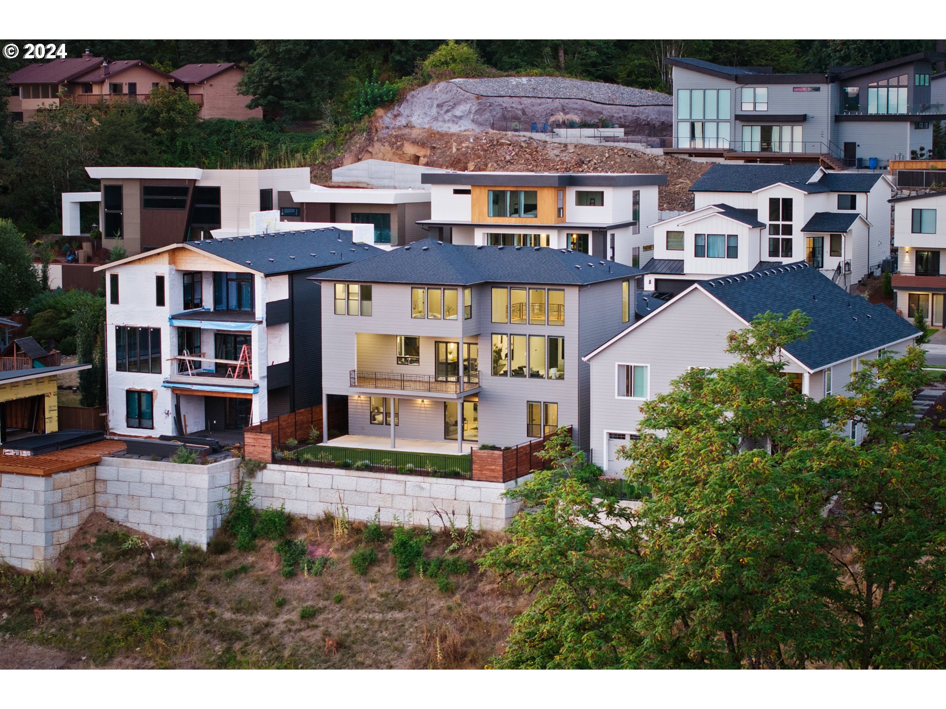 512 Province Drive Camas, WA 98607 - Photo 46 of 46 a view of a big building with a big yard and large tree