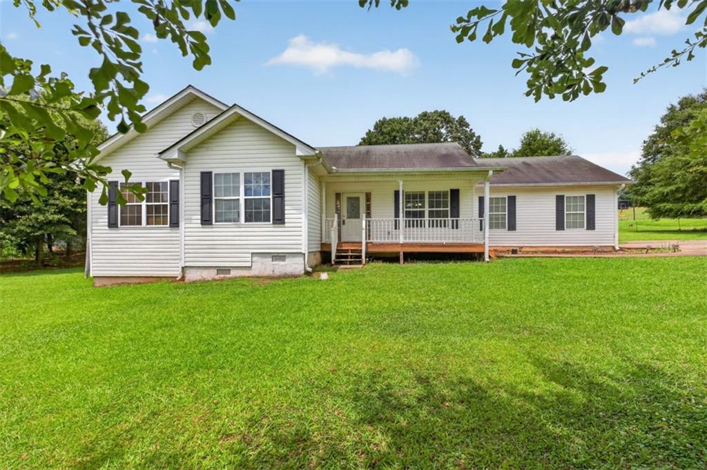 602 Pendergrass Road Winder, GA 30680 - Photo 42 of 44 a front view of a house with a yard