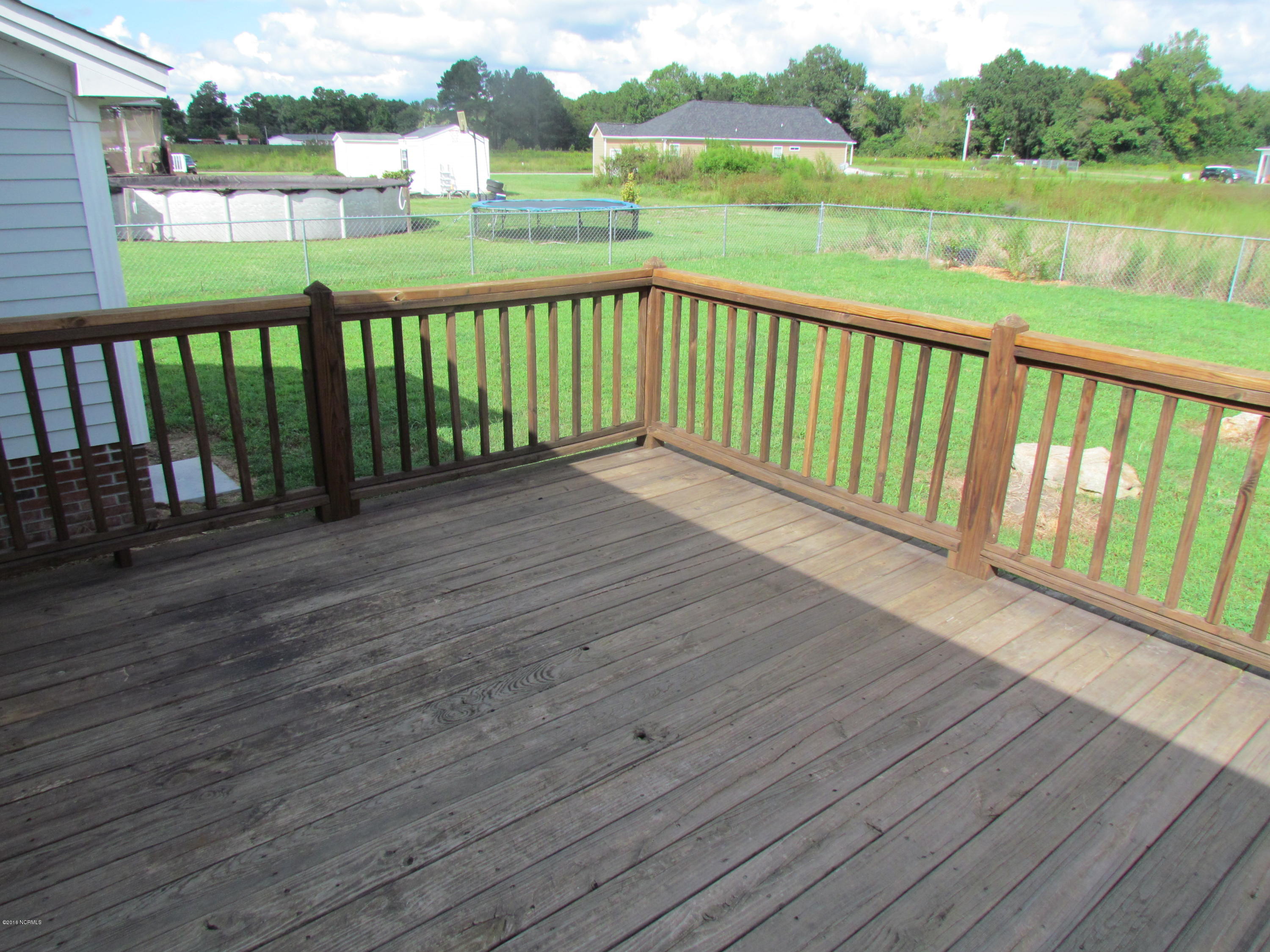 4815 Green Wing Road Wilson, NC 27893 - Photo 13 of 14 Back Deck