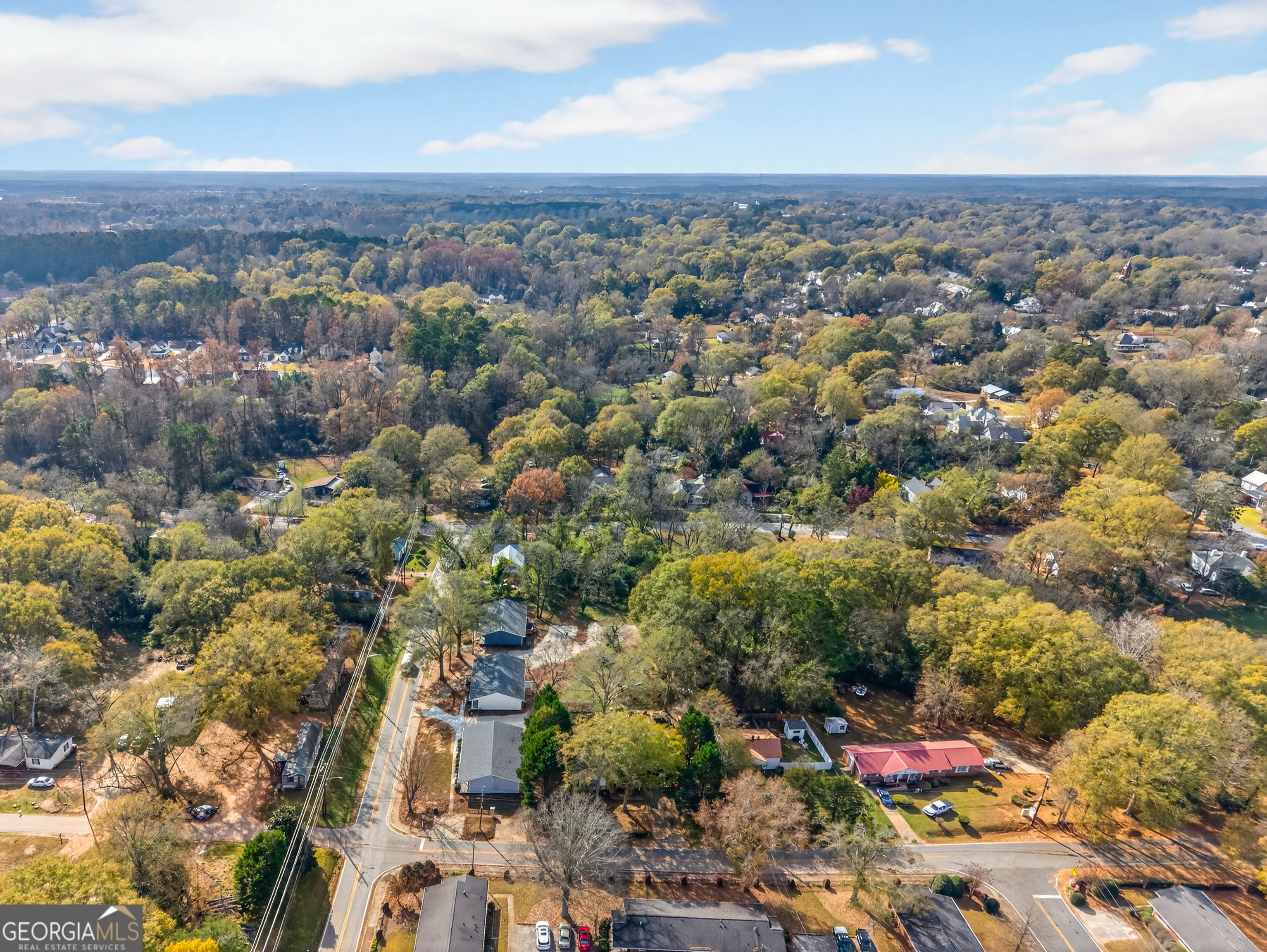 475 Vine Street, Unit B Madison, GA 30650 - Photo 21 of 23 an aerial view of multiple house