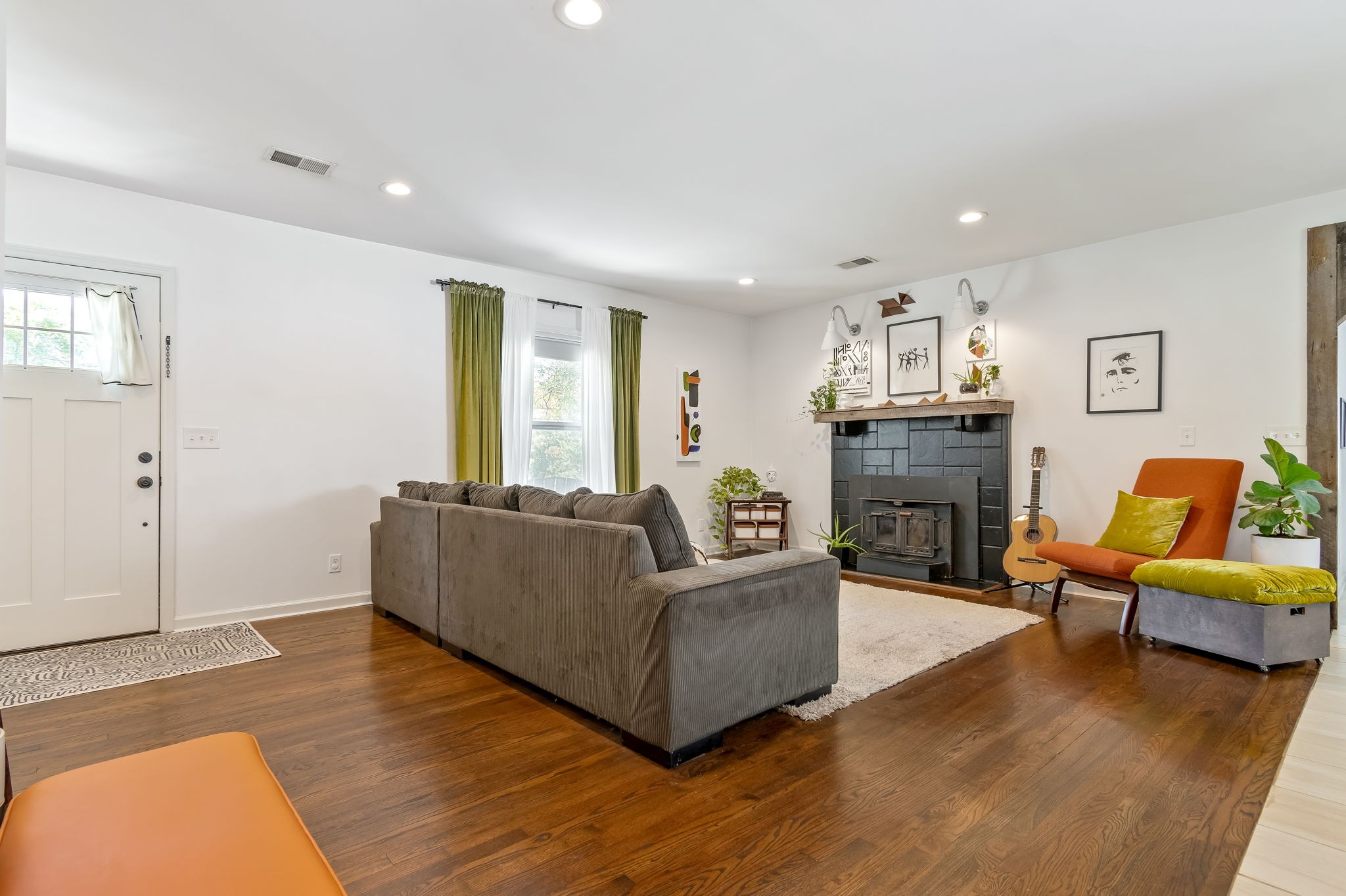 1136 Pierce Road Madison, TN 37115 - Photo 12 of 63 a living room with furniture and a fireplace