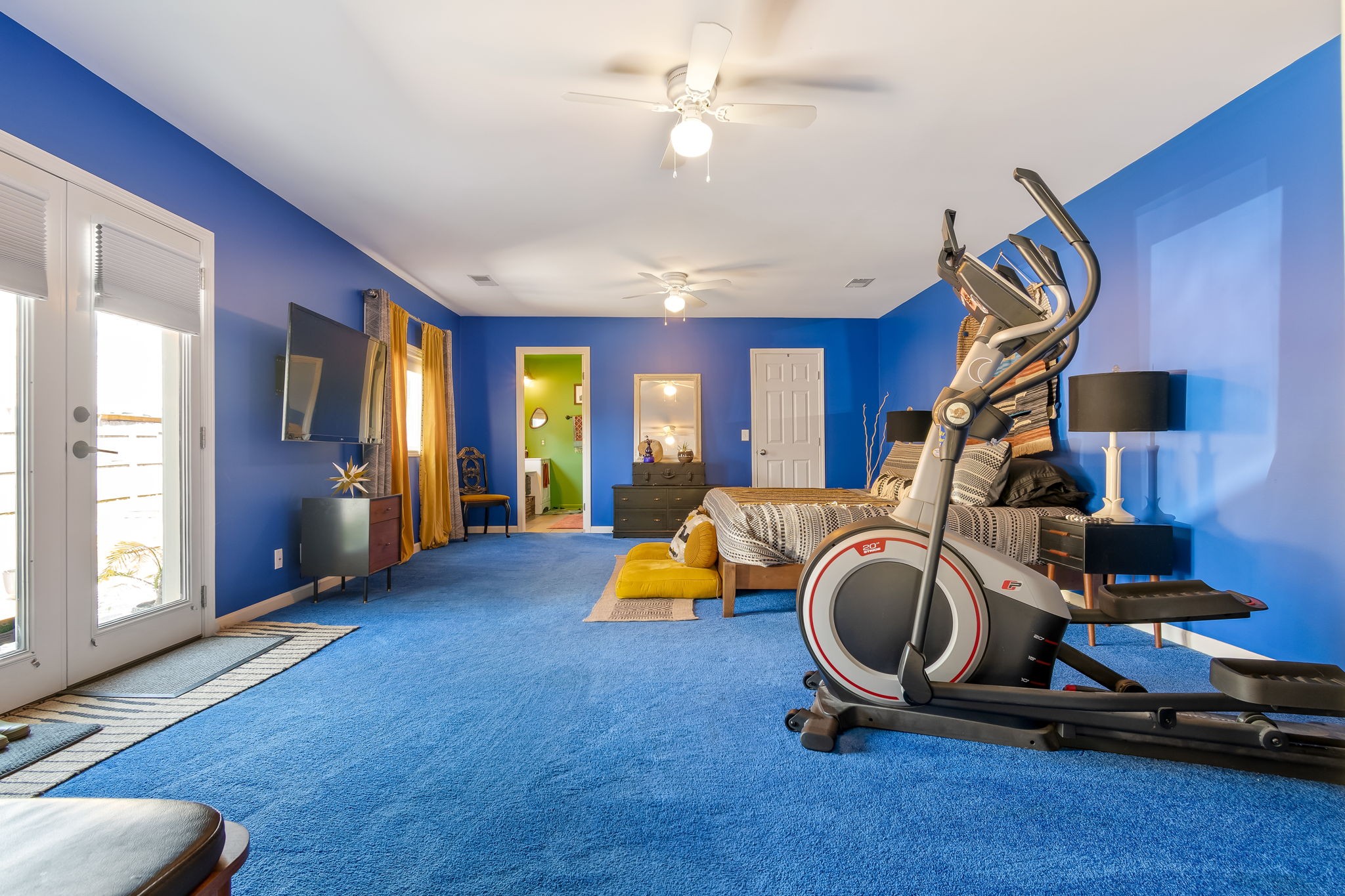 1136 Pierce Road Madison, TN 37115 - Photo 28 of 63 a room with gym equipment and windows