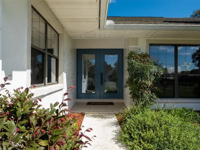 front view of the house