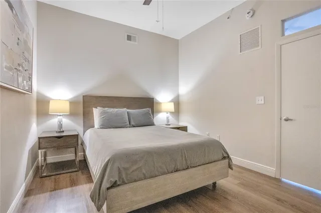 a living room that has a couch and a table in it