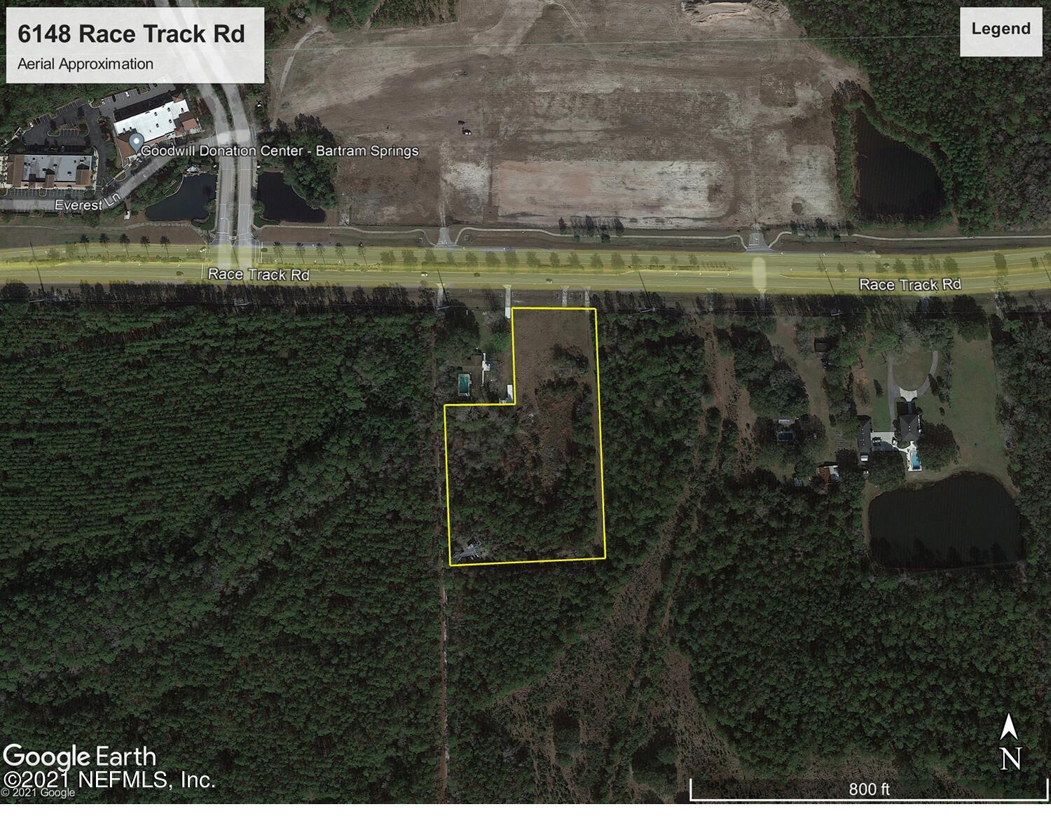 6148 Race Track Road St. Johns, FL 32259 - Photo 1 of 2 Aerial