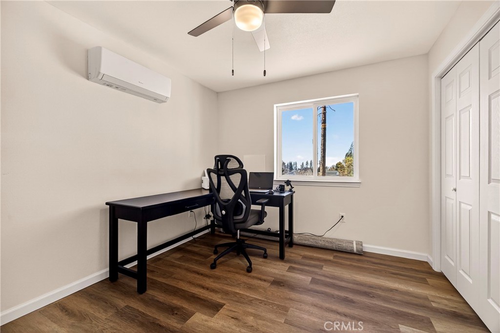 6352 Tahoe Court Paradise, CA 95969 - Photo 27 of 61 a view of a workspace with furniture and a window