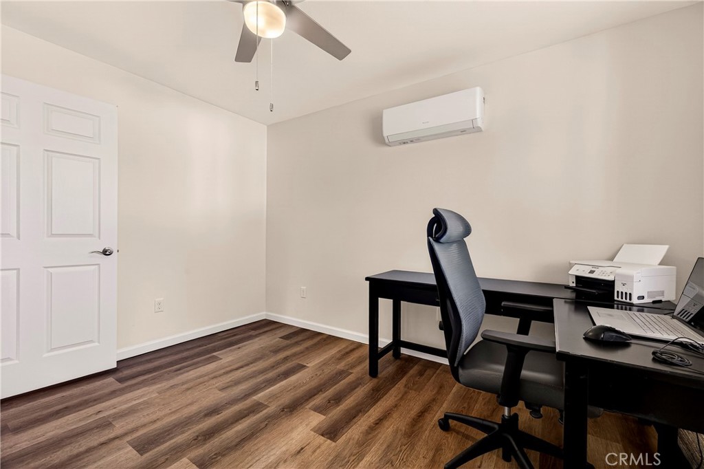 6352 Tahoe Court Paradise, CA 95969 - Photo 29 of 61 a view of a workspace with furniture and wooden floor
