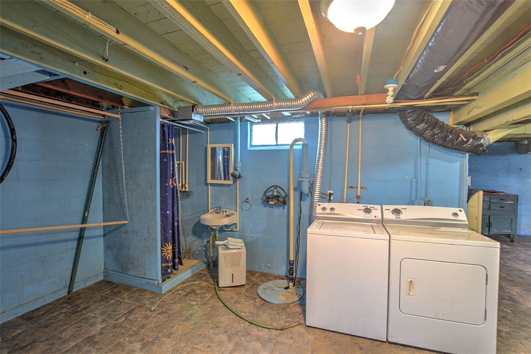 1765 South Fairview Avenue Decatur, IL 62521 - Photo 18 of 24 a utility room with dryer and washer