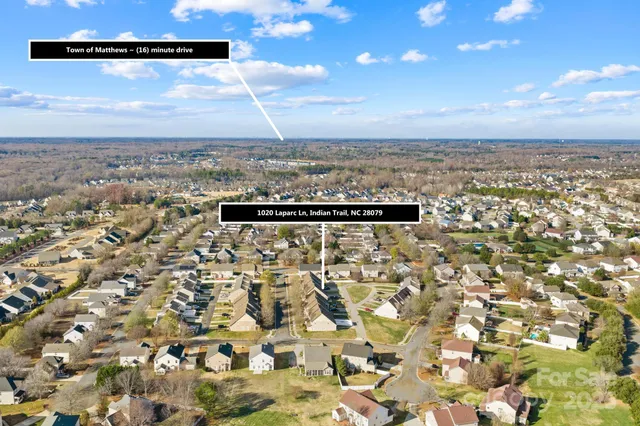 $291,900 | 1020 Laparc Lane, Indian Trail, NC 28079