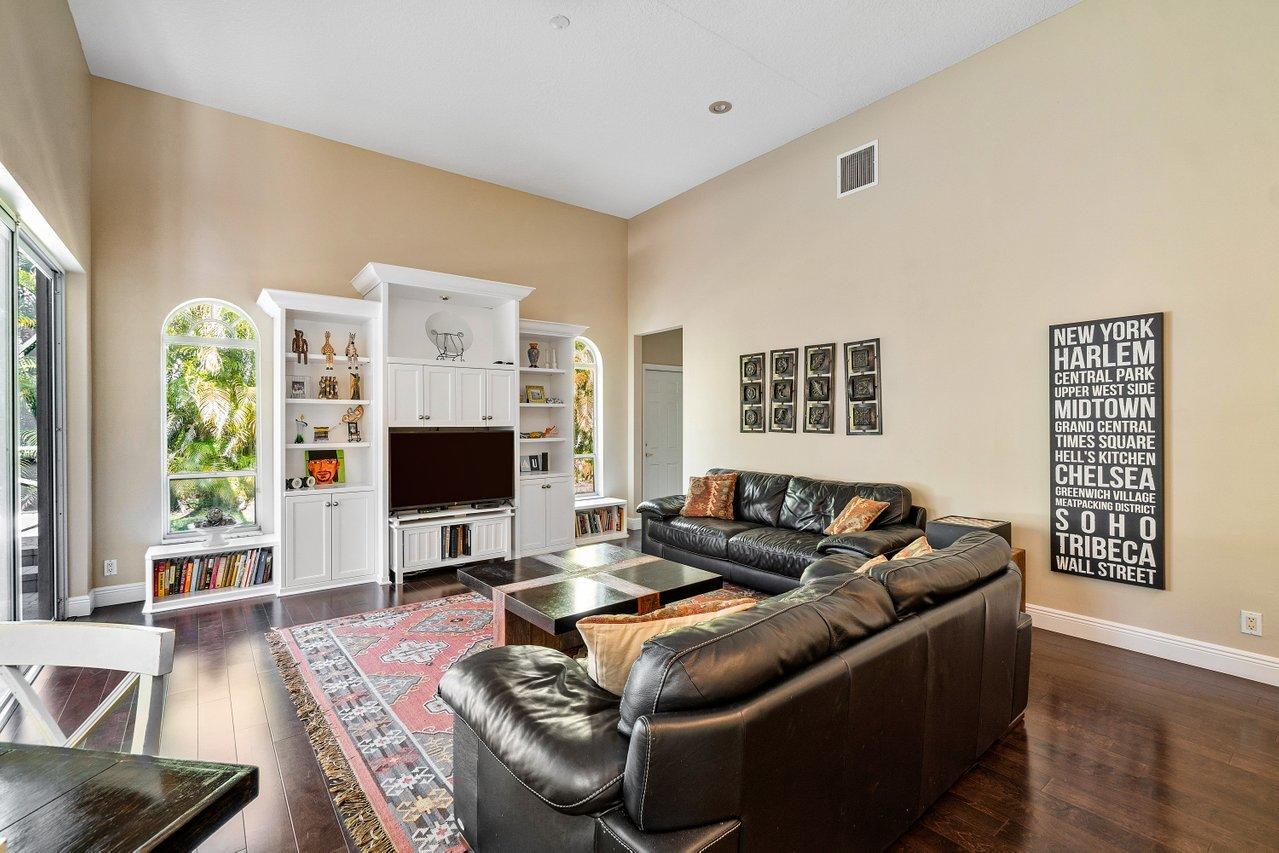12222 Rockledge Circle Boca Raton, FL 33428 - Photo 11 of 33 Built-In Entertainment Center