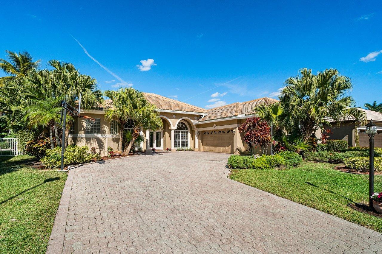 12222 Rockledge Circle Boca Raton, FL 33428 - Photo 2 of 33 3 Car Garage With Extra Long Driveway
