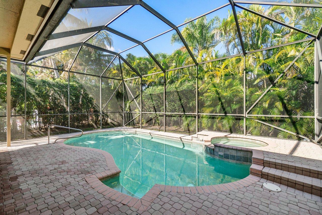 12222 Rockledge Circle Boca Raton, FL 33428 - Photo 26 of 33 Private Backyard