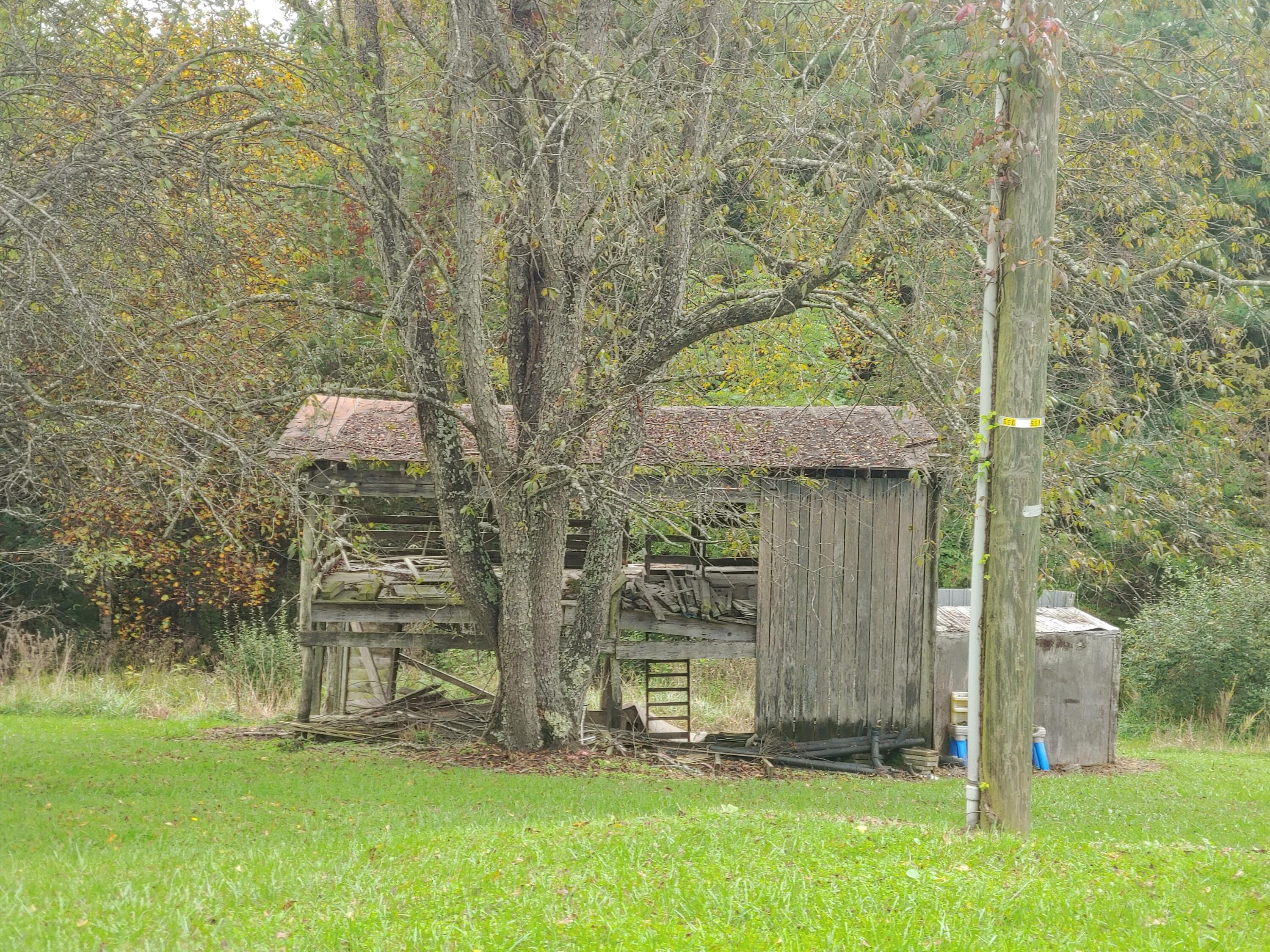 599 Otey Road Northeast Riner, VA 24149 - Photo 7 of 9 a backyard of a house with lots of green space and fountain