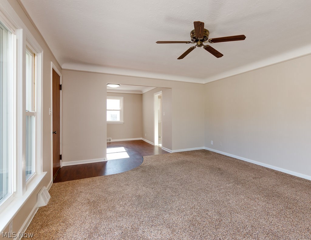 30306 Ridge Road Wickliffe, OH 44092 - Photo 6 of 31 Living Room into the quaint formal Dining Room