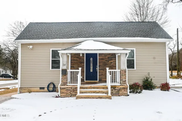 a house with a outdoor space