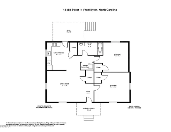 $245,000 | 14 Mill Street, Franklinton, NC 27525