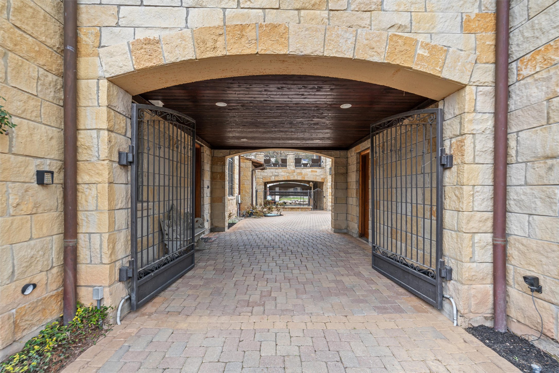4407 Island Cove Austin, TX 78731 - Photo 36 of 40 Behind the electronic gate is access to separate two car garages