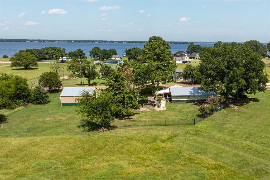 113 L B J Ranch Road Trinidad, TX 75163 - Photo 10 of 11 View from above of property with a large body of water