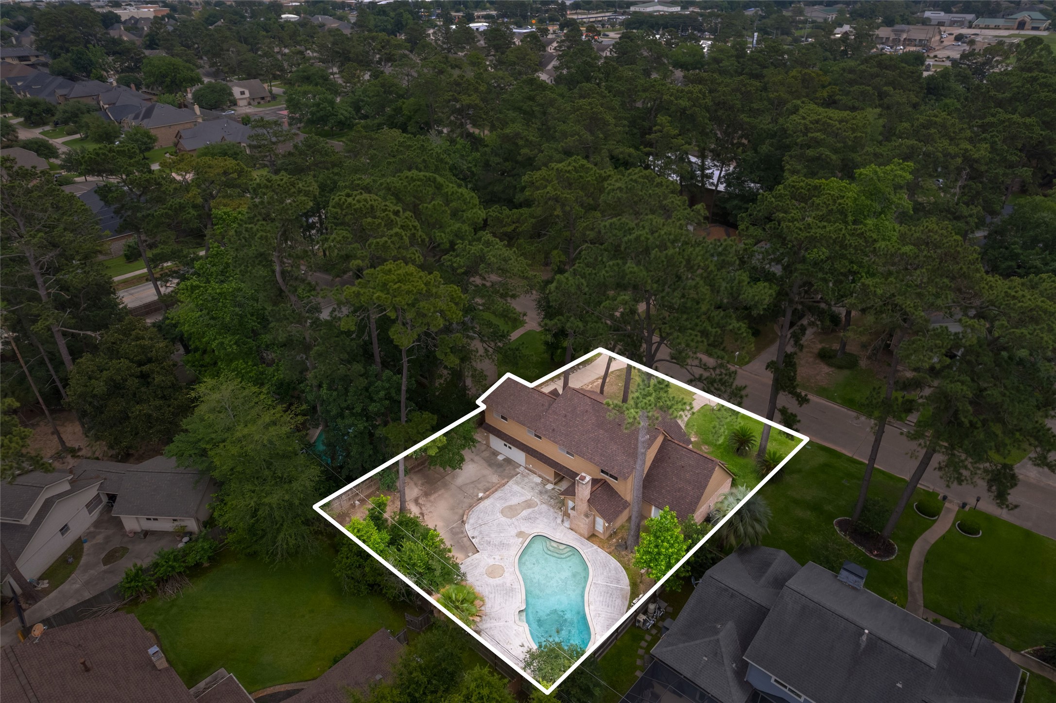 7910 Oak Moss Drive Spring, TX 77379 - Photo 34 of 38 Well-established neighborhood with a lot of green tree-lined streets