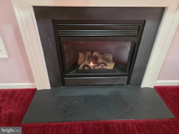 a view of fireplace