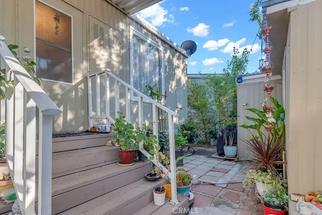 a view of a corridor